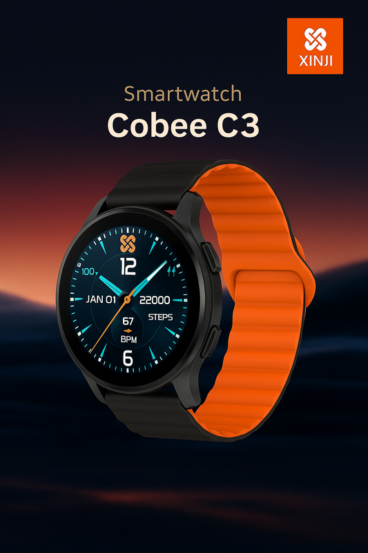 Reloj Smartwatch Xinji Cobee C3 Black/Orange
