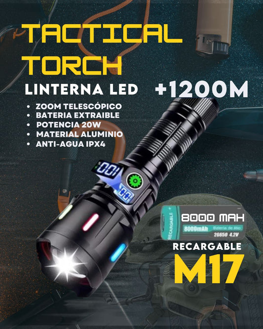 TACTICAL LIGHT TORCH M17 ®