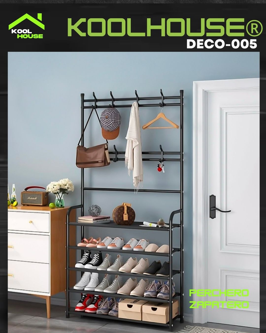 Perchero zapatero KOOLHOUSE ®  DECO