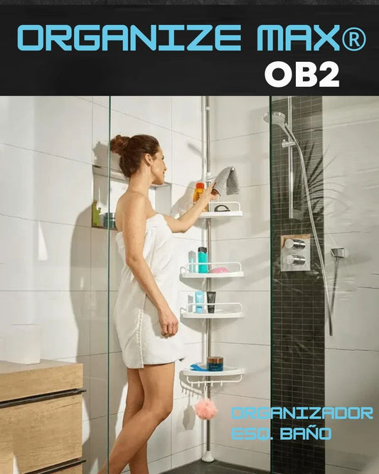 ORGANIZADOR ESQUINERO DE BAÑO
